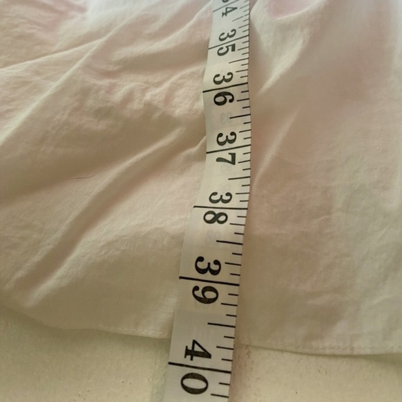 Adrianna Papell Cream Cotton Midi Dress with Lace Detail on Top - Picture 14 of 14